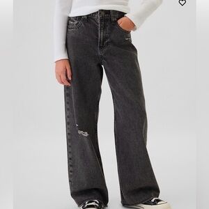 GAP Low Rise Stride Wide-Leg Jeans
